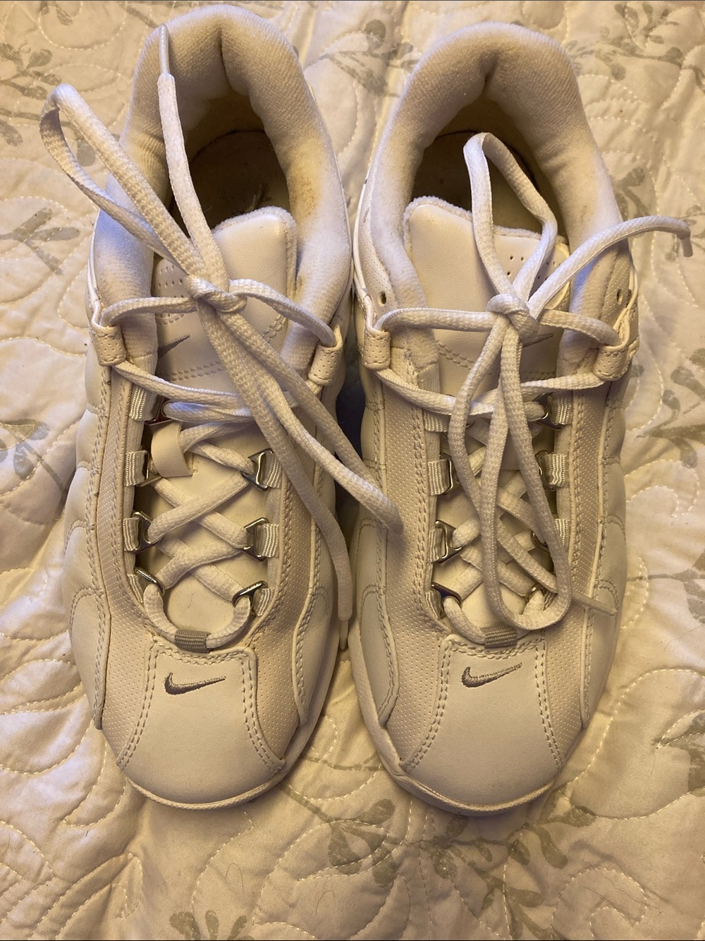 Nike Women’s White Low-Top Lace-Up Sneakers